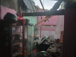 Puting Beliung Terjang Dua Kecamatan di Bogor, 88 Rumah Warga Rusak