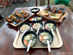 Rasa Nostalgia Soto Empal Kerbau yang Bening Gurih Kuahnya