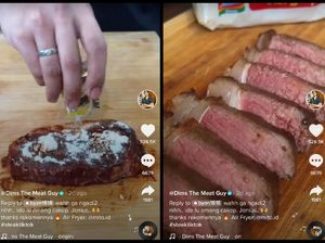 Viral Kreasi Steak Bumbu Indomie, Dibikin Pakai Daging Wagyu Super Juicy!