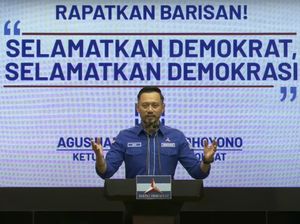 5 Poin Pernyataan AHY Respons KLB Sumut Tetapkan Moeldoko Jadi Ketum