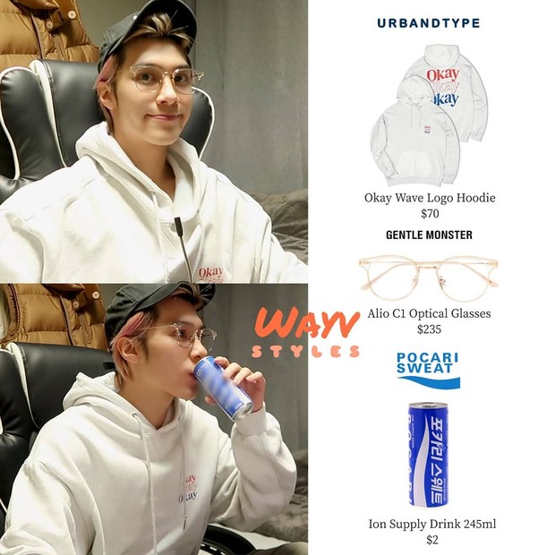 Hendery WAYV/ Foto: Instagram.com/wayvstyless Harga outfit Hendery WAYV