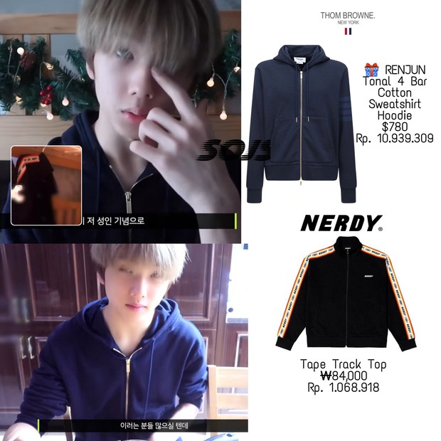 Jisung NCT/ Foto: Twitter.com/styleofrensung Harga outfit Jisung NCT