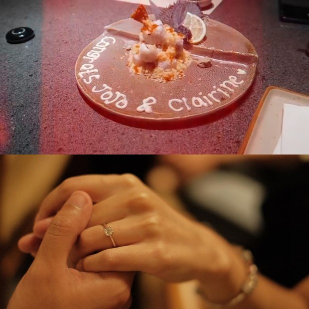 Joshua Suherman melamar Clairine