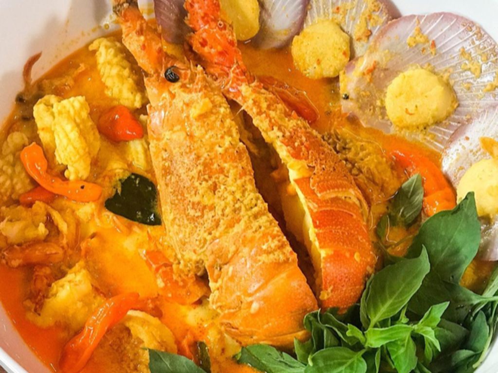 Masak Masak : Laksa Seafood yang Gurihnya Mantul