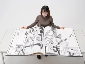 Rekor! Manga Attack on Titan Dicetak Seukuran Manusia