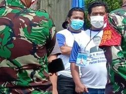 Massa Berkaus Moeldoko Ketua Umum Demokrat Ramaikan KLB PD di Sumut Massa Berkaus Moeldoko Ketua Umum Demokrat Ramaikan KLB PD di Sumut