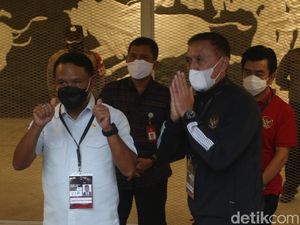 Tinjau Kesiapan Timnas U-23 Vs Tira Persikabo Bareng PSSI, Ini Kata Menpora