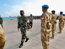 Pesan Panglima TNI ke Satgas TNI AL untuk Perdamaian di Lebanon