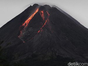 Gunung Merapi Erupsi Siang Ini, Luncuran Awan Panas Capai 1,3 Km