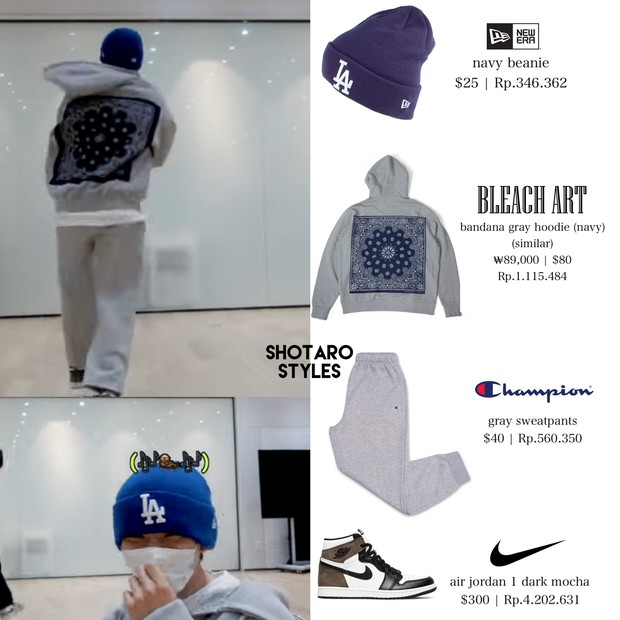 Shotaro NCT/ Foto: Twitter.com/shotarostyles Harga outfit Shotaro NCT