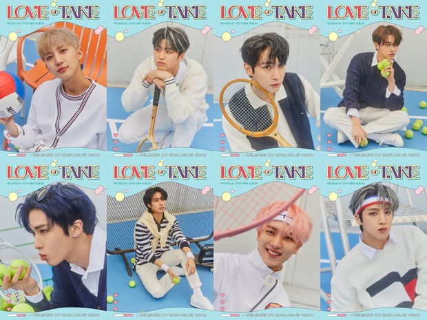 Pentagon membagikan foto teaser dengan konsep sporty