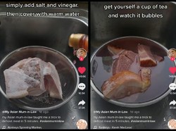 Tips Masak dari Emak-emak Asia, Melumerkan Daging Beku dalam 5 Menit