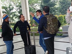 Saat Marzuki Alie Disergap Elite Partai Demokrat Setibanya di Sumut