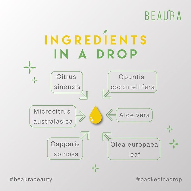 BEAU’RA Natural Brightening Glow Face Tonic Serum/instagaram.com/m/beaura_official BEAU’RA Natural Brightening Glow Face Tonic Serum