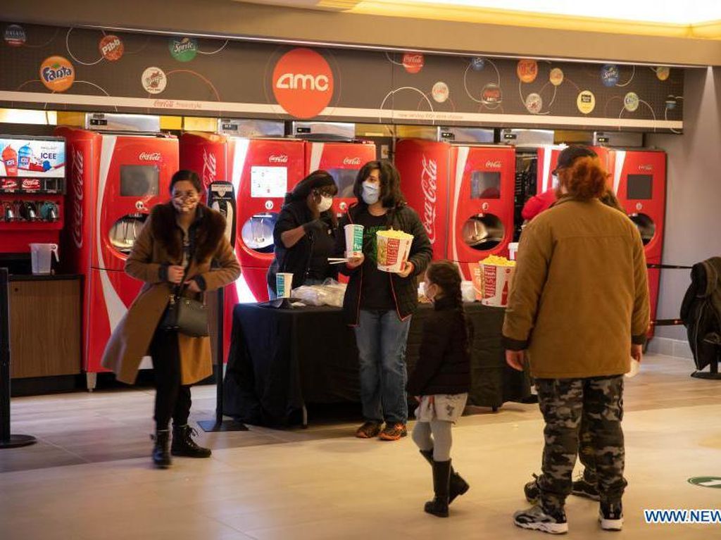 Bioskop di New York Pertama Kali Dibuka di Masa Pandemi Corona Bioskop di New York Pertama Kali Dibuka di Masa Pandemi Corona