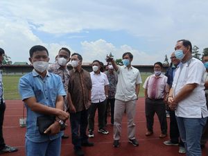 Temui Pengurus KONI, Ketua DPRD Jambi Bahas PON hingga Porprov