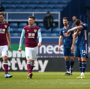 Burnley Vs Arsenal Imbang di Babak Pertama