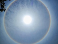 Fenomena Matahari Bercincin Muncul di Kota Parepare, Ini Penjelasan BMKG