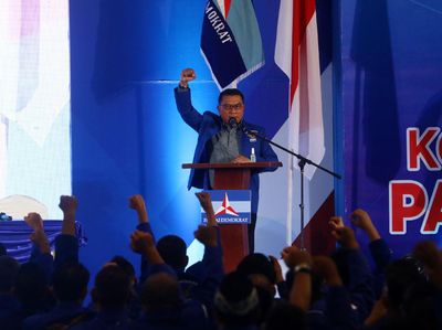 Momen Moeldoko Pidato Berapi-api Usai Jadi Ketum PD Versi KLB
