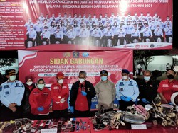 Sidak Lapas Pemuda Tangerang, Petugas Temukan Sejumlah Barang Ilegal