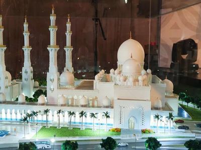 Replika Grand Mosque Abu Dhabi Resmi Dibangun di Solo