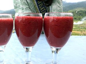 Slurpp! Ini Jus Tamarillo yang Manis Segar dari Mamasa Sulbar