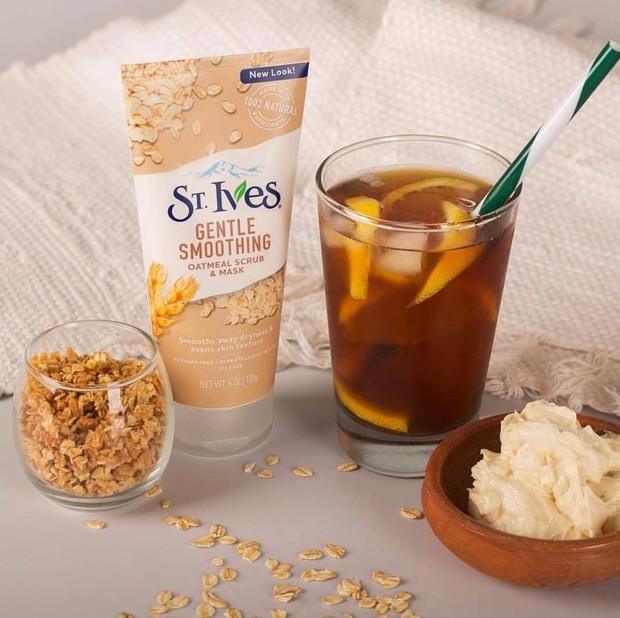 Face scrub dengan kandungan oatmeal dan madu yang aman untuk kulit sensitif sekaligus dapat digunakan sebagai masker.