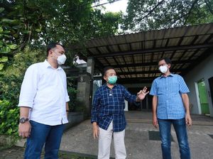 Kunjungi Bambang DH, Wali Kota Eri Cahyadi Diskusi Kebijakan untuk Wong Cilik