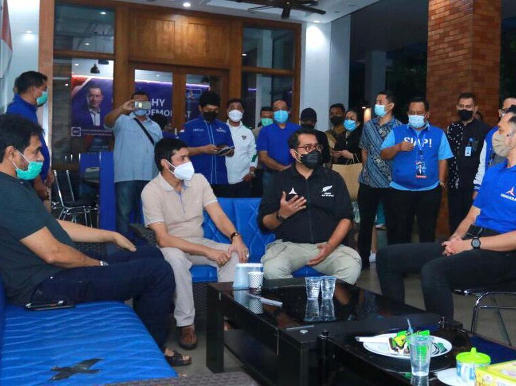 AHY dan Eks Panglima GAM Muzakir Manaf Sempat Bertemu, Bahas Apa? AHY dan Eks Panglima GAM Muzakir Manaf Sempat Bertemu, Bahas Apa?