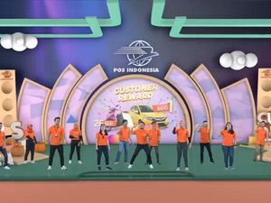 Pos Indonesia Bagikan 11 Unit Motor di Customer Reward Periode Tiga