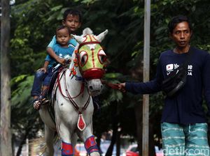 Raih Cuan di Masa Pandemi Lewat Jasa Wisata Kuda Tunggang