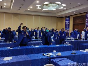 Seruan Lawan Moeldoko! Bergemuruh di Rakorda Demokrat Jateng