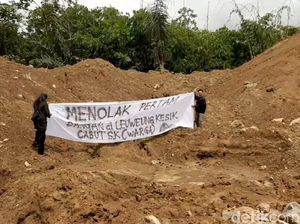 Tambang Pasir di Kaki Galunggung Tasikmalaya Akhirnya Dihentikan
