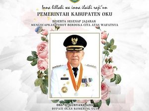 Meninggal Sepekan Usai Dilantik, Bupati OKU Kuryana Aziz Positif Corona Meninggal Sepekan Usai Dilantik, Bupati OKU Kuryana Aziz Positif Corona