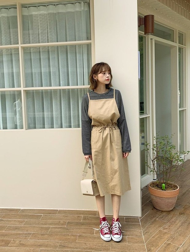 Busana Tertutup ala Korea/Instagram.com/ Busana Tertutup ala Korea