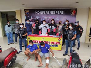 Maling Motor Beraksi di Minimarket Semarang, Korban Ditembak Airgun