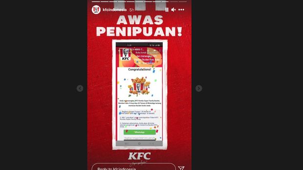 Instagram KFC