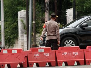 Simak Rekayasa Lalin di Sekitar KPU Saat Deklarasi Kampanye Damai Siang Ini Simak Rekayasa Lalin di Sekitar KPU Saat Deklarasi Kampanye Damai Siang Ini