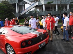 Ketua MPR Ajak Klub Ferrari Kembangkan Sport Automotive Tourism