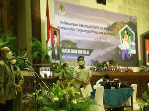 Dilakukan Bertahap, Vaksinasi untuk 6.237 Pegawai KLHK Sudah Dimulai