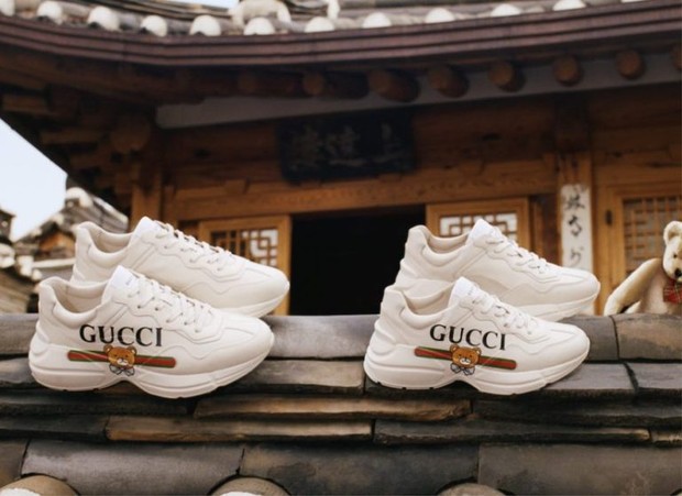 Koleksi Kai x Gucci dengan dipenuhi karakter beruang/Sumber/Nylon. Koleksi Kai x Gucci dengan dipenuhi karakter beruang.