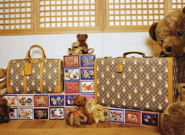 Koleksi Kai x Gucci dengan dipenuhi karakter beruang/Sumber/Nylon. Koleksi Kai x Gucci dengan dipenuhi karakter beruang.