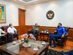 AHY Temui Mahfud Md, Sampaikan Kedaulatan Demokrat Direbut!