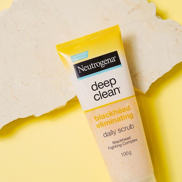 Neutrogena Deep Clean Blackhead Eliminating Daily Scrub/ Foto: Instagram.com/neutrogenaid Neutrogena Deep Clean Blackhead Eliminating Daily Scrub