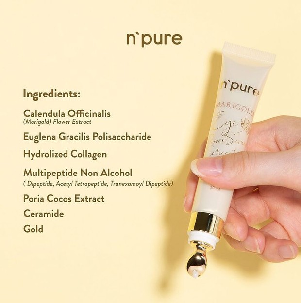 N’PURE Marigold Eye Power Serum Concentrate