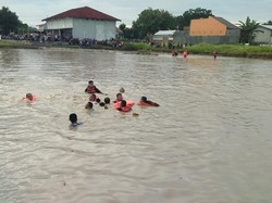TNI AL Temukan 2 Jasad Bocah Dalam Operasi SAR di Kolam Pemancingan