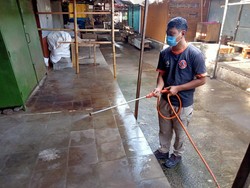 Positif Corona, 5 Pedagang Pasar Jambangan Karanganyar Meninggal