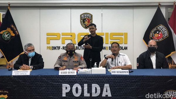 Polda Metro Klarifikasi Terkait Bekingi Mafia Tanah