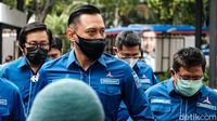 Potret AHY Sambangi KPU Tegaskan KLB Deli Serdang Abal-abal