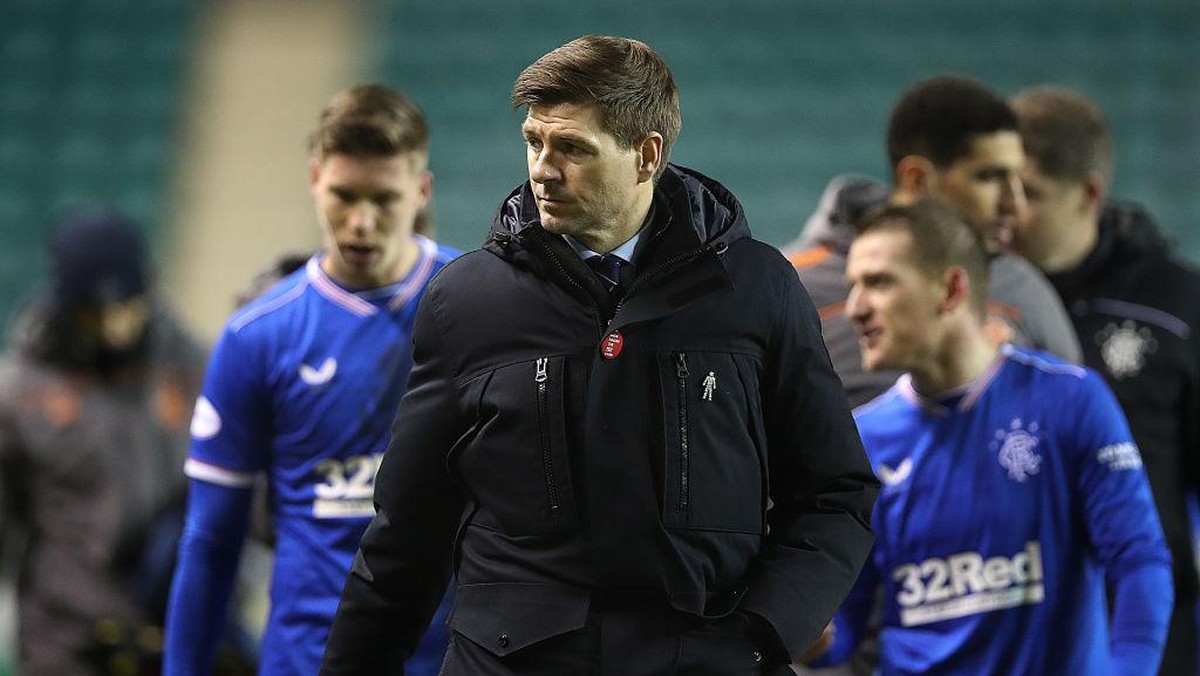 Steven Gerrard membawa Rangers mengakhiri puasa gelar di Liga Skotlandia. (Foto: Getty Images/Ian MacNicol)